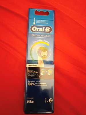 Oral-B ανταλλακτικές κεφαλές ηλεκτρικής οδοντόβουρτσας, πακέτο 2