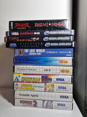 Sega игри употребявани за Master System, Mega Drive и Saturn