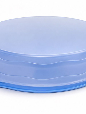 Tupperware Round Cake Server new, airtight storage