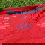  Tommy Hilfiger red longsleeve shirt