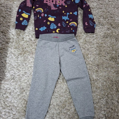 BodyTalk tracksuit set for 5-year-old girl like new, purple