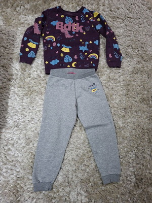 BodyTalk tracksuit set for 5-year-old girl like new, purple