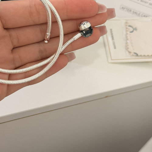 Pandora necklace, silver