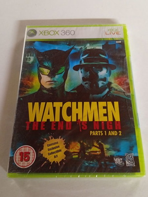 Watchmen The End Is Nigh Parts 1 and 2 Xbox 360 καινούργιο, action adventure