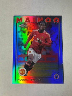 Kobbie Mainoo UCC Refractor card like new