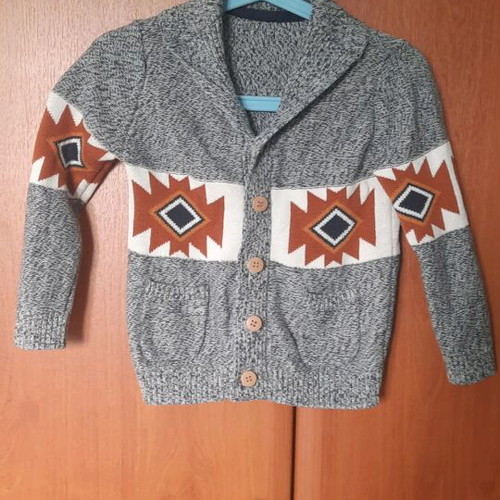 Mothercare cardigan for boys 3-4 years like new, multicolor