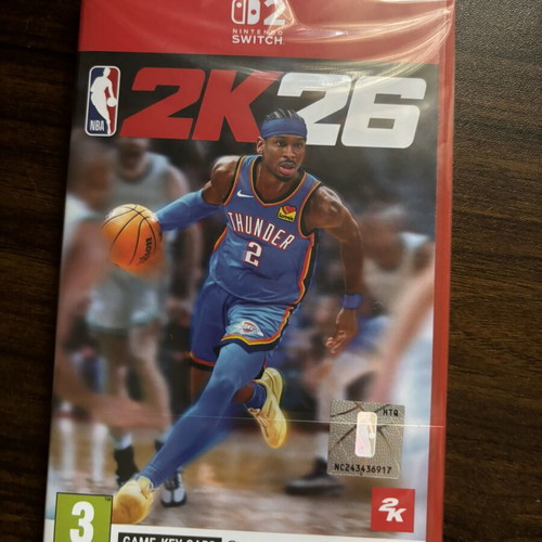 NBA 2K16 Nintendo Switch 2 game sealed, new