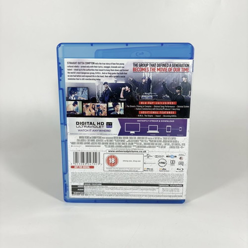 Straight Outta Compton Blu-ray like new with English subtitles