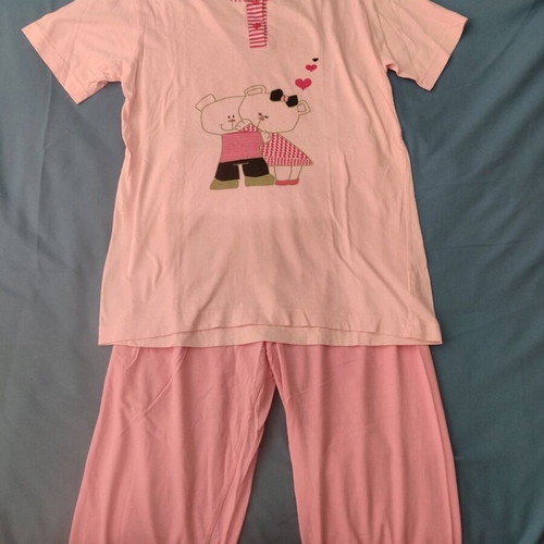 Summer pajamas pink like new, size S