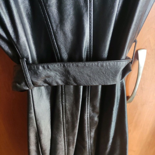 BSB black leather dress like new, size S/36/8