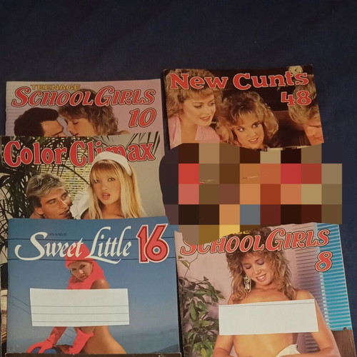 Erotic vintage magazines pack of 5 like new