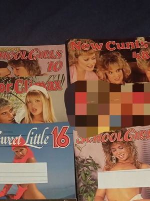 Erotic vintage magazines pack of 5 like new