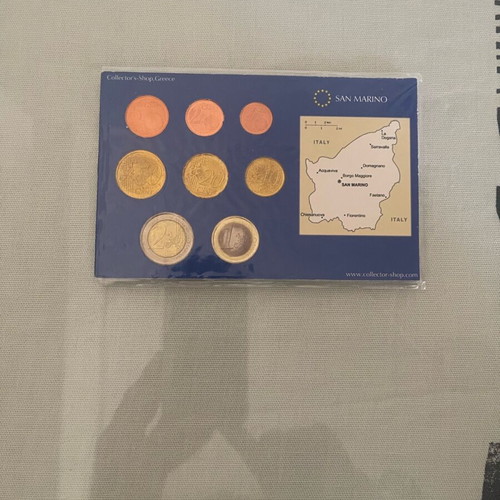 Euro coin set 2002 Greece unused new