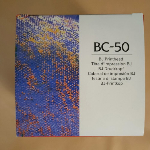 Canon BC-50 BJC 8200 printhead new sealed pack