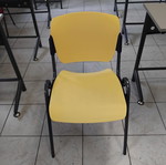 Training chairs like new, pack of 16, green and yellow