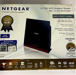 Netgear D6300 dual band gigabit Wi-Fi router