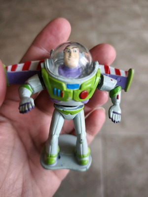 Buzz Lightyear figure used, Toy Story, 8 cm