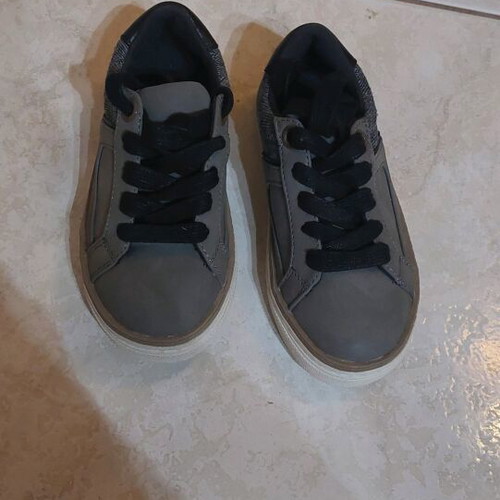 Boys' sneakers shoes size 27 new gray M&S Marcs and Spencer