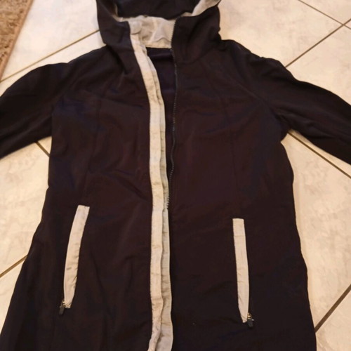 Women's elastic sweatshirt like new, black and gray