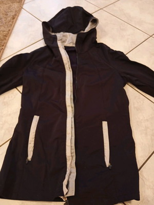 Women's elastic sweatshirt like new, black and gray