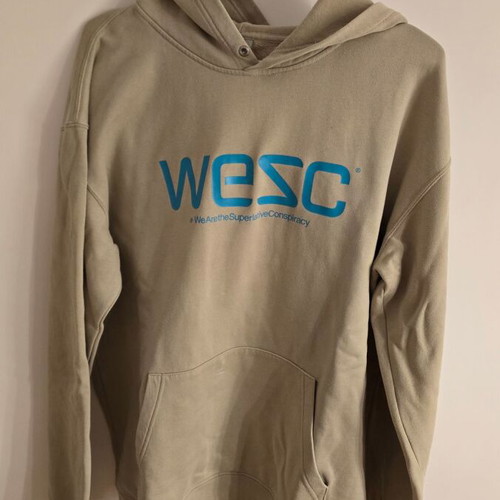 Wesc Hoodie vintage 00s used, Large/Extra Large, beige
