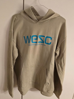 Wesc Hoodie vintage 00s used, Large/Extra Large, beige