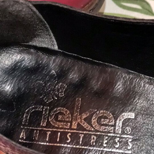 Rieker antistress anatomical leather shoes like new size 40