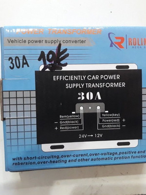 Μετατροπέας τάσης 24V σε 12V DC 30Α καινούργιο