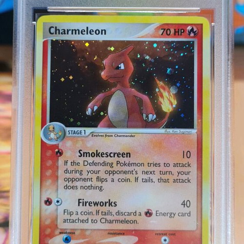Charmeleon Ex Team Rocket Returns 2004 holo card like new