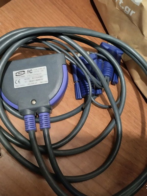 KVM switch 2 θεσεων