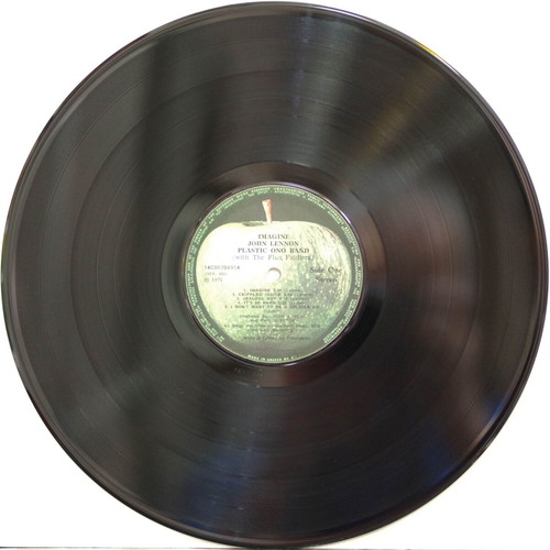 John Lennon Imagine vinyl record used, rock