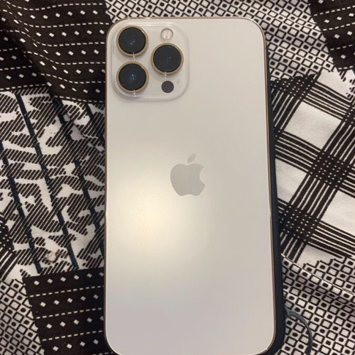 iPhone 13 Pro Max 256GB gold with genuine screen