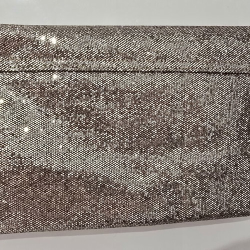 Clutch bag with subtle gold shimmer, like new