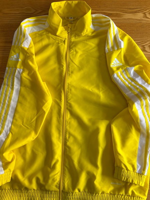 Adidas AEROREADY Primegreen Track Jacket, yellow, 2XL