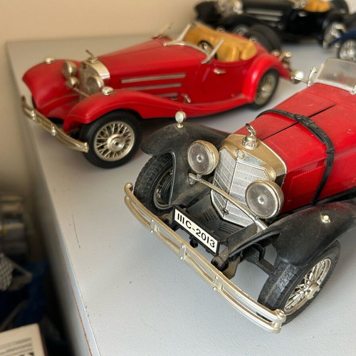 Burago 1/18 Antique Model Cars used, made in Italy