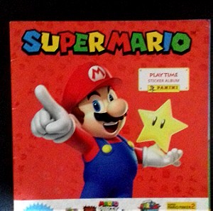 PANINI Super Mario άλμπουμ με 28 αυτοκόλλητα