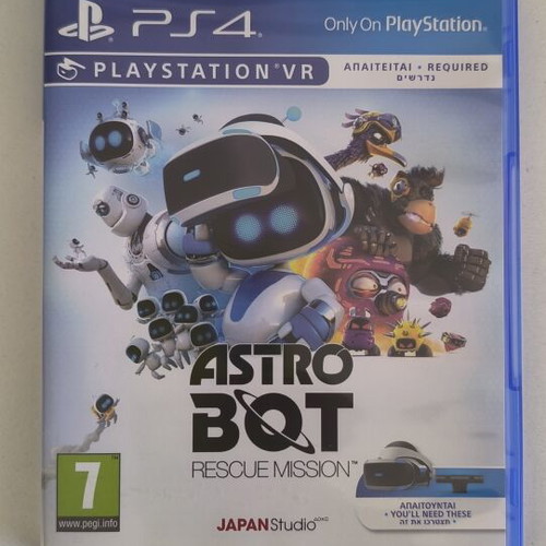 Astro Bot PS4 game with VR
