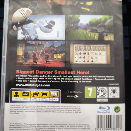 Mini Ninjas PS3 game