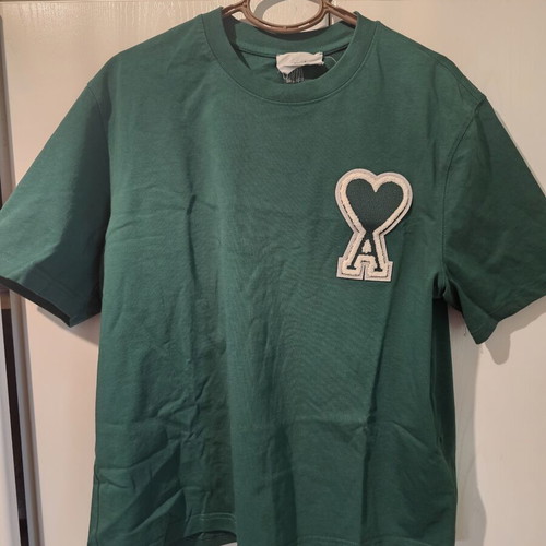 Ami T-shirt new, green, size M