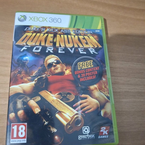 Duke Nukem Forever Xbox 360 like new