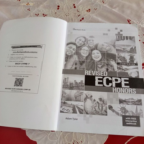 Revised ECPE Honors Companion used, Burlington for Proficiency C2
