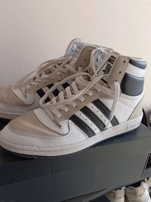 Adidas Top Ten sneakers σαν καινούργιο, μέγεθος 43.5, άσπρα και μπεζ