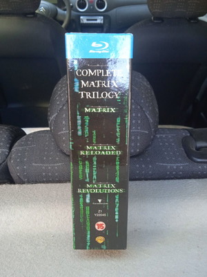 Matrix Πλήρης Τριλογία Blu-Ray σαν καινούργιο με υπότιτλους
