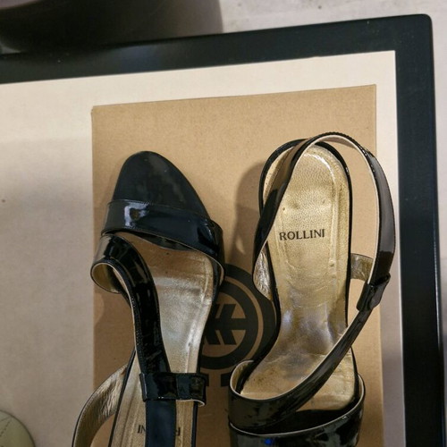Rollini sandals used, black, size 41