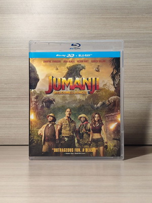 Jumanji Welcome to the Jungle Blu-Ray σαν καινούργιο με ελληνικούς και βουλγαρικούς υπότιτλους 2D & 3D