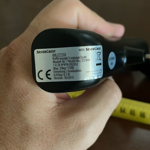Luggage scale up to 50 kg like new