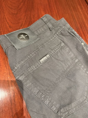 Trussardi Jeans men's pants like new, black, size L