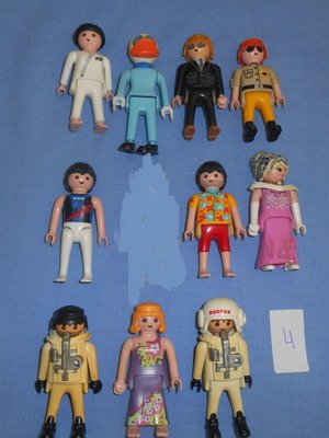 Фигури Playmobil употребявани, комплект от 10