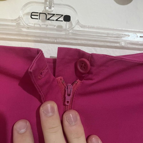 Benetton 3/4 pants fuchsia/pink like new, size M
