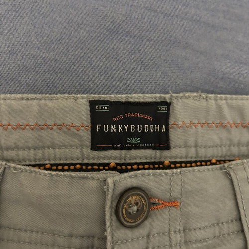Funky Buddha Cargo shorts, grey, size 30